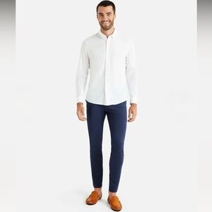 Rhone Men’s Commuter Pants Navy Size 30 Slim Fit Zipper Ankle